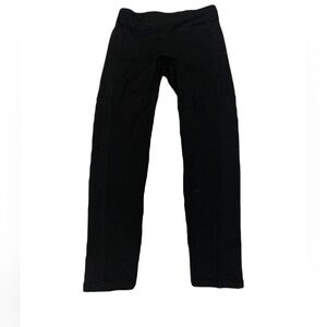 ACX Active Black Cropped Leggings with Side Pockets - S/P